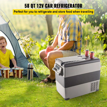 SucceBuy 20L 22L 35L 45L 55L Car Refrigerator Mini Fridge Freezer Portable Compressor Cooler 12/24V DC 110-240V Ice Box