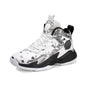 Fashion Basketball Shoes for Kids High-top Sneakers Children Casual Sports Shoes Ankle-protected Anti-slippery Gym Trainers Boys