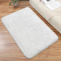 VIKAMA 50x80cm Red Wedding Carpet, Plush Bedroom Bedside Blanket, Proposal, Valentine's Day Party Decoration, Welcome Doormat