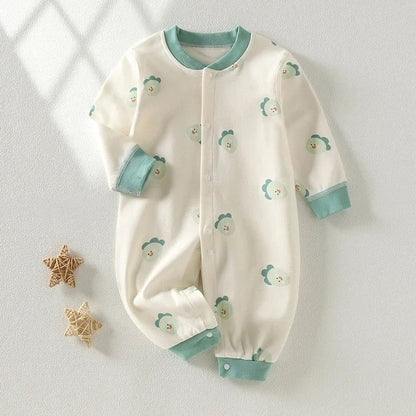 Autumn Baby Clothes Newbron Spring 100 Cotton Underwear Newborn Onesie
