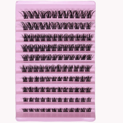 Lash Clusters Individual Lashes Extensions Natural Look Lashes D Curl Fluffy Cluster Lashes DIY Eyelash Extension