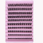 Lash Clusters Individual Lashes Extensions Natural Look Lashes D Curl Fluffy Cluster Lashes DIY Eyelash Extension