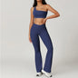 Skinny Sports Sets Women's Tracksuit Scrunch Butt Fitness Suits Push-Up Sexy Workout Sportswear Tights Short Activewear Woman
