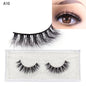 LEHUAMAO 5D Mink Hair False Eyelashes Wispy Cross Natural Mink Lashes Fluffy Eyelash Extension Tools Makeup Handmade Eye lashes