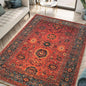 Turkish Style Red Rugs Classic Style Carpet Non Slip Living Room Rug Popular Modern Rug Ottoman Style Boho Rug Entrance Door Mat