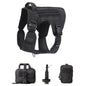 Tactical Military Vest Pet German Shepherd Golden Retriever Tactical Training Dog Harness and Leash Set For All Breeds Dogs