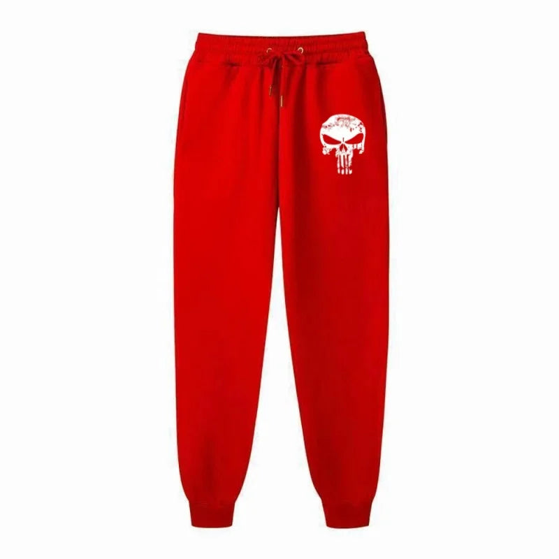 Men's Premium Cotton Gym Pants - Elastic Waist