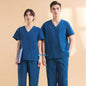 Unisex Medical Scrub Set Top & Pants Cotton