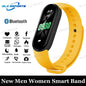 M7 Smart Band Watch Men Women Silicone Heart Rate Smart Band Varied Dial Fitness Tracker Fitness Sport Bracelet For Android HW12