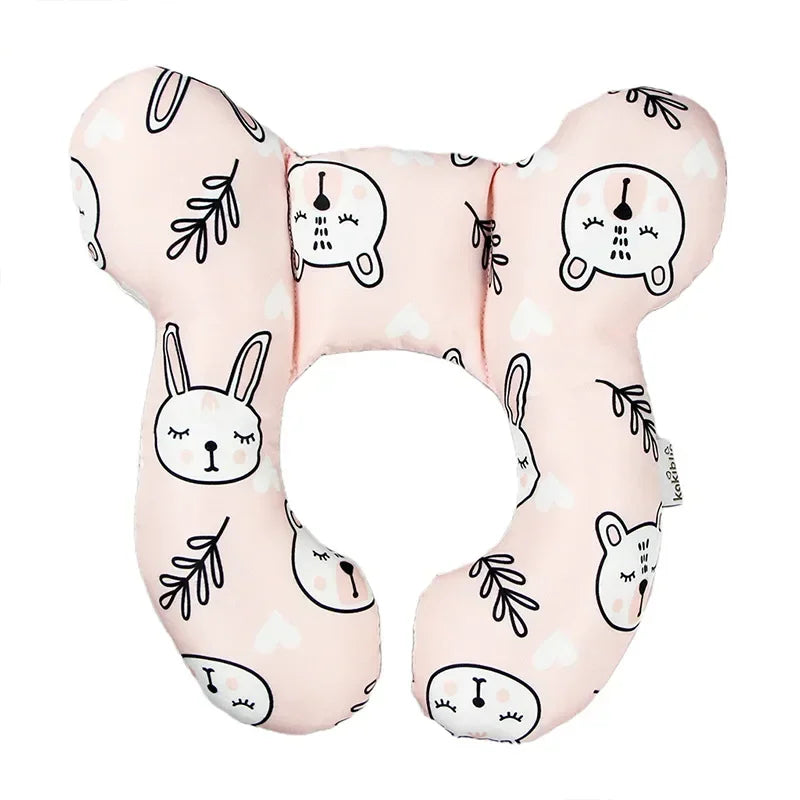 New Baby Pillow Protective Travel Car Seat Head Neck Support Pillows Newborn Children U Shape Headrest Toddler Cushion 0-3 Years