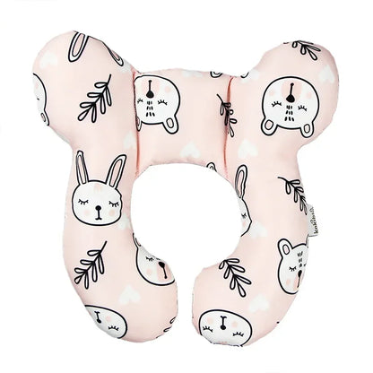 New Baby Pillow Protective Travel Car Seat Head Neck Support Pillows Newborn Children U Shape Headrest Toddler Cushion 0-3 Years