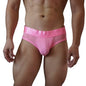 Jockmail Men Briefs Mens Panties Sexy Transparent Mesh Ice Silk Gay Men Underwear Sissy Men Underpants Ropa Interior Hombre