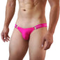 Mens Slip Bikini Jockstrap Mens Panties Ice Silk Underwear Sissy Sexy Panties Thongs Leg Strap Lingerie Male Jockstrap T-back