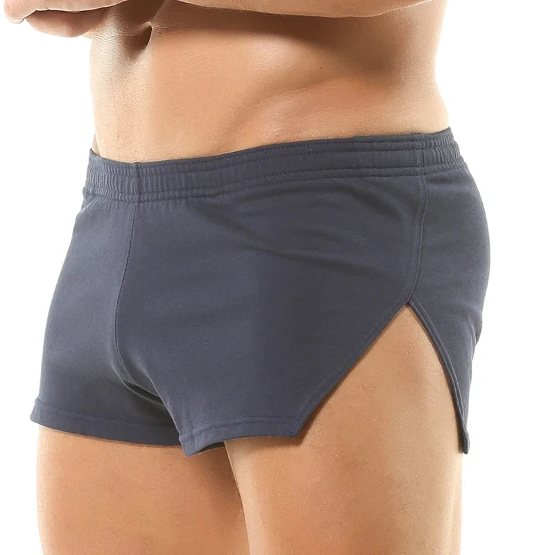 High Quality Cotton Boxers Loose Shorts Mens Soft Underwear Panties Lounge Wear Men Breathable Comfortable Arrow Pants