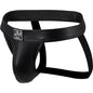 PU Leather Jockstrap Men Sexy Gay Underwear Sissy Men's Thong Lingerie Bikini Panochas U Convex Mens Strings Cueca Tangas Slip