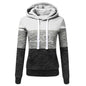 Women’s Colorblock Hooded Tracksuit Set S-3XL