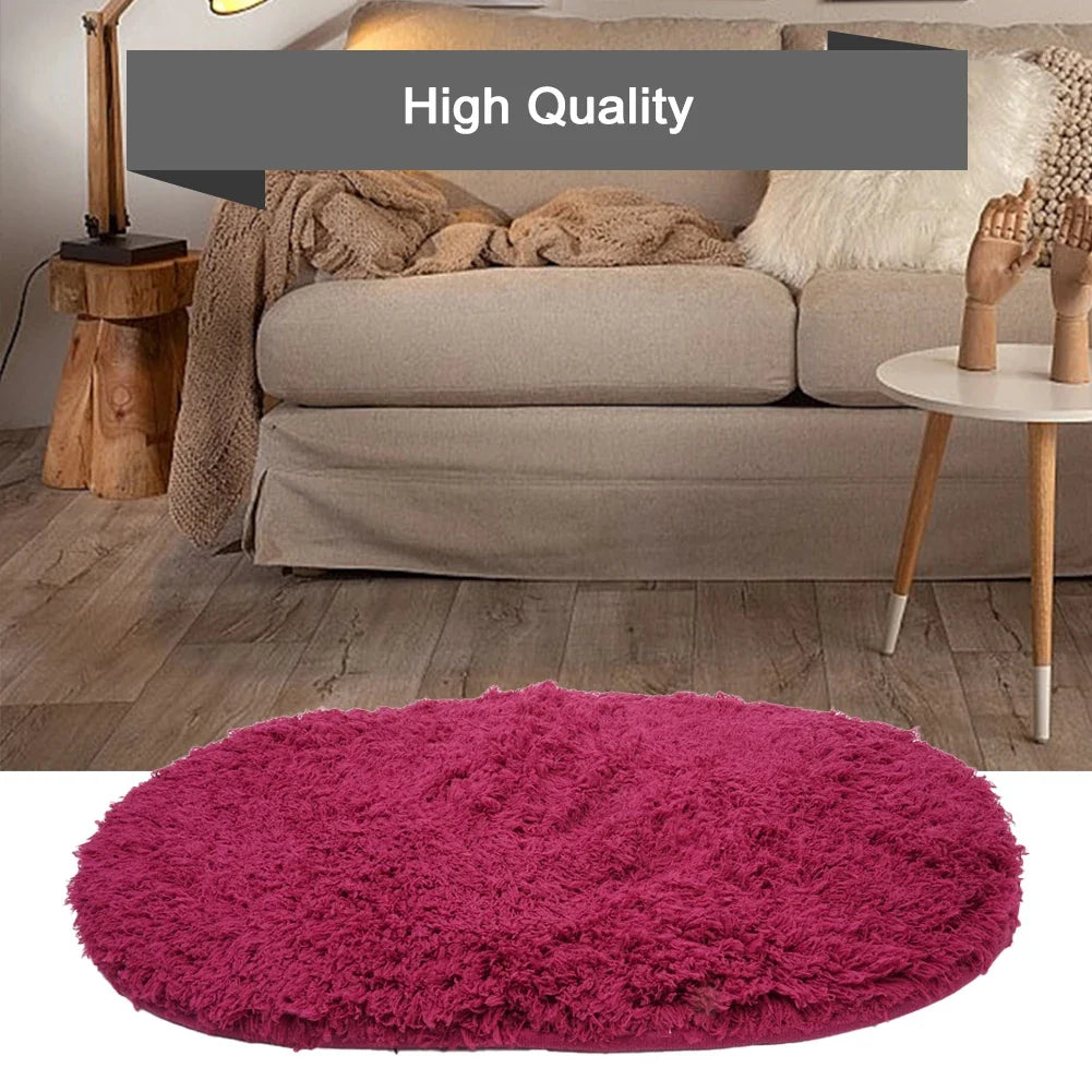 Cashmere Bath Bathroom Bedroom Floor Mat Shower Rug Non-Slip Thicken