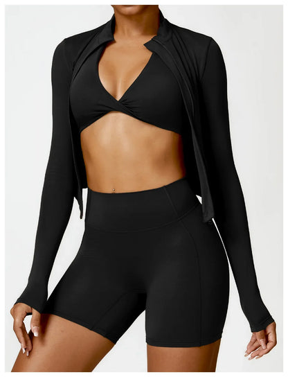 Women's Jacket Full Zip-up Activewear