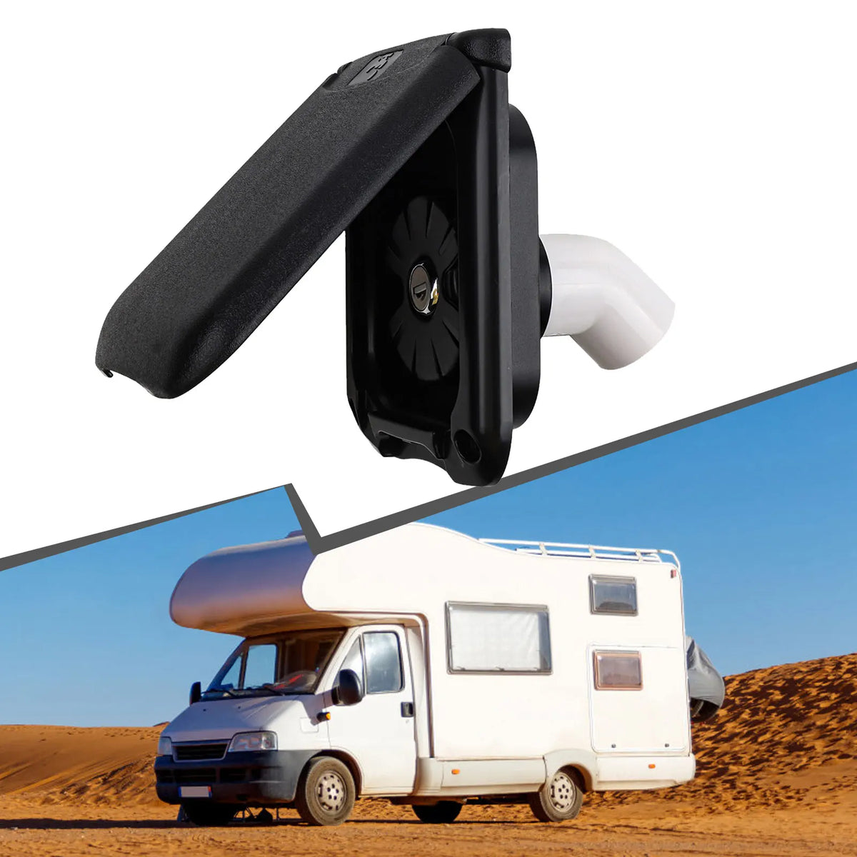 Camping Water Supply White RV Water Fill Outdoor Construction Outdoor