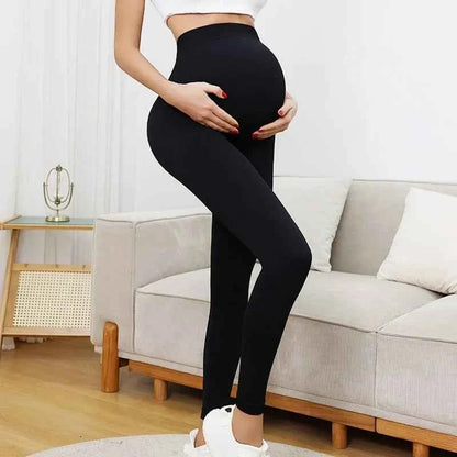 Seamless High Waist Maternity Yoga Leggings