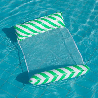Floating Water Hammock – Foldable Inflatable Pool Float Lounger