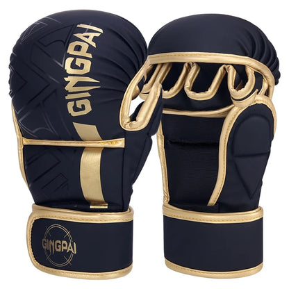 MMA Boxing Gloves Half Finger Training Equipment