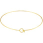 316L Stainless Steel Heart Round Adjustable Collar Women's Necklace Simple Open Neck Metal Jewellery Accessories: VL534 VL535