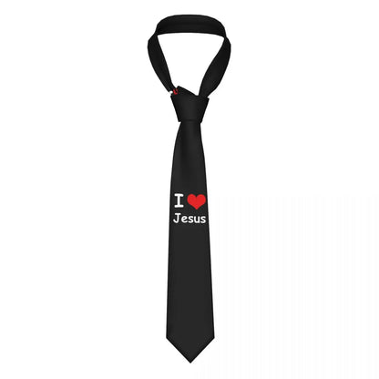 Fashion Lion Of Judah Jesus Necktie for Men Personalized Silk Christian Faith Judah Business Tie