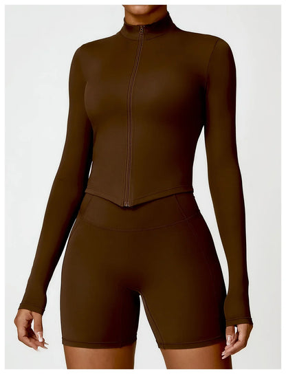 Women's Jacket Full Zip-up Activewear