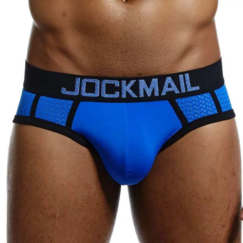 U Convex Sexy Man's Underwear Briefs Underpants Comfortable Men's Briefs Bikini Gay Underwear Men's Briefs Nylon Ice Silk JM311