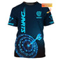 Fashion 3d Printed Darts T Shirt For Men Hot Sale Loose Short Sleeves Unisex Summer Street Tee Shirts Game Dart Pattern T-shirt