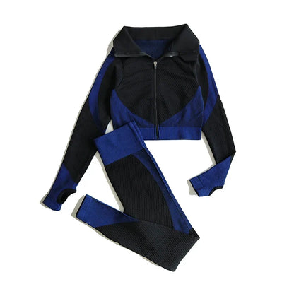 FlexFit Seamless Yoga Set: Comfy, Stylish, Versatile