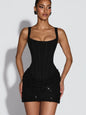 Solid Pleated Strapless Women's Dress Backless Off-shoulder High Waist Split Female Dresses 2026 Sexy Summer Evening Party Gown