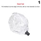 Steam Hair Care SPA Men and Women Soft Hair Steamer Hood Nano Hair Steamer Cap Hooded Styling Cap Lightweight Steam Hair Dying