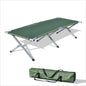 for Single Person Folding Camping Cot Bed Durable Metal Reclining Portable Foldable Camp Beds Factory Wholesale for Sale