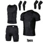 Sports Honeycomb Anti-Collision Suit Anti-Collision T-Shirt Shorts Football Cycling Sports Protective Gear