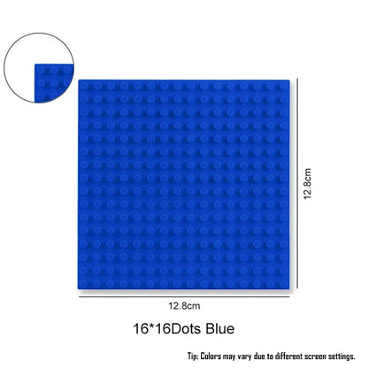 Classic Building Block Baseplate for Creative Construction Toy Sets