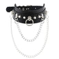 1pc Harajuku Gothic Spike Rivet Star Necklaces Collares Hip Hop Rock