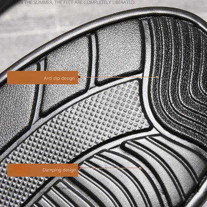 Brand Men's Sandals Summer Soft Soled Anti Slip Beach Shoes Male