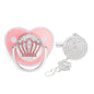 Baby Shower Gifts Baby Pacifier Rhinestone Pacifier Clips Princess