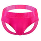Sexy Men Thong Underwear Jockstraps Crotchless Underpants Low Waist Bikini Panties Mesh Elastic Thread Skin Friendly Lingerie