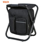 Outdoor Camping, Portable Folding Stool, Thermal Insulation Bag, Lightweight Luggage, Foldable, Multi-Functional Stool
