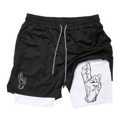 FlexiFit 2-in-1 Performance Running Shorts