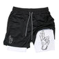 FlexiFit 2-in-1 Performance Running Shorts
