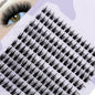 Individual Lashes 160 Clusters Soft Ribbon Segmented False Bundles Eyelashes DIY Individual Clusters Lash Extensions