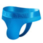 Sexy Men Underwear Jockstrap T-Back Thongs & G-Strings Tangas Mens Bikini Brief Nylon Mesh Fast Dry As Underwear or Swimwear