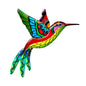 Metal Hummingbird Bird Wall Decor