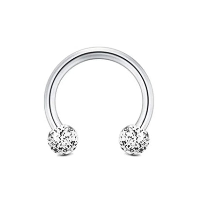 31 Styles 16G Surgical Steel 1 Pcs Nose Septum Rings Piercing Jewelry