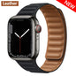 Apple Watch Magnetic Link Band, Leather or Silicone