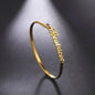 Personalized Name Bracelet for Women Men Custom Jewelry Stainless Steel Customized Bangle Gold Color Arabic Name Birthday Gifts